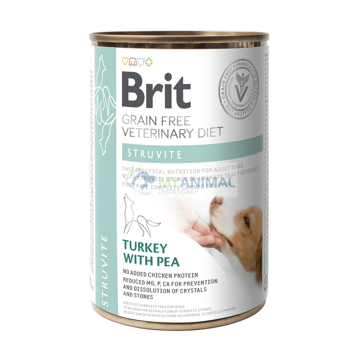 Brit Veterinary Diet Struvite Grain-Free Turkey & Pea Canine Stew