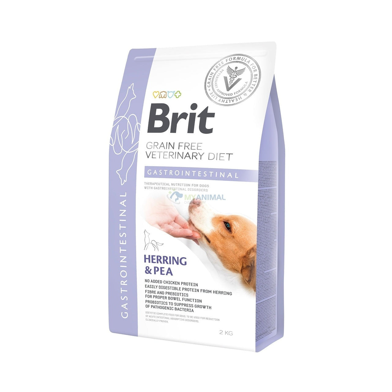 Brit Veterinary Diet Gastrointestinal Grain-Free Herring & Pea Canine Dry Food