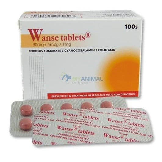 Wanse® Iron Supplement Tablets for Dogs and Cats