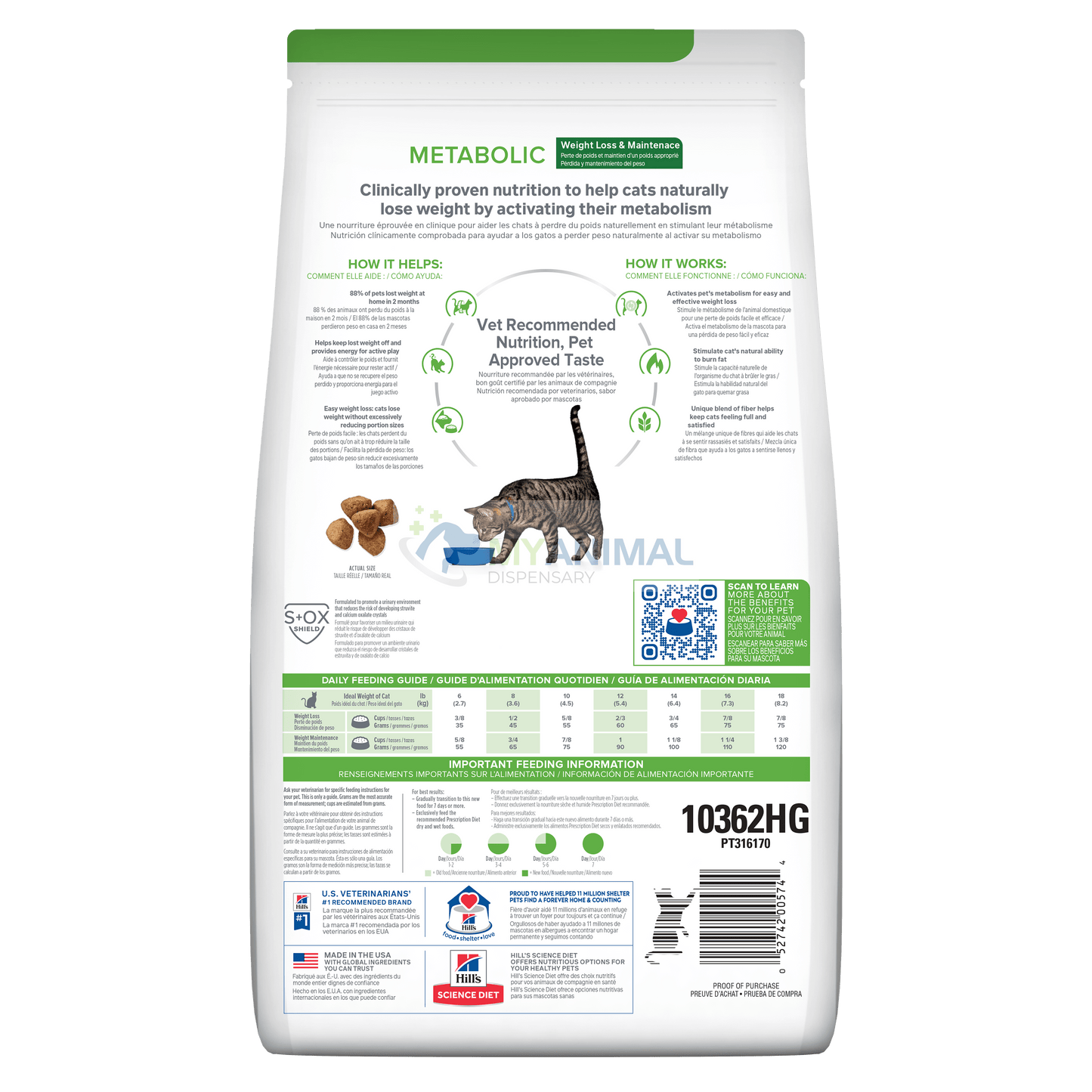 Hill's® Prescription Diet® Weight Management Metabolic Feline