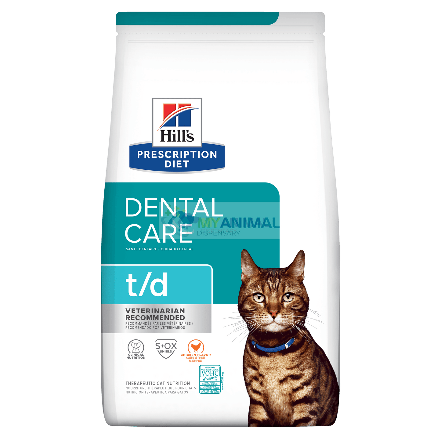 Hill's® Prescription Diet® t/d® Dental Health Feline Dry Cat Food