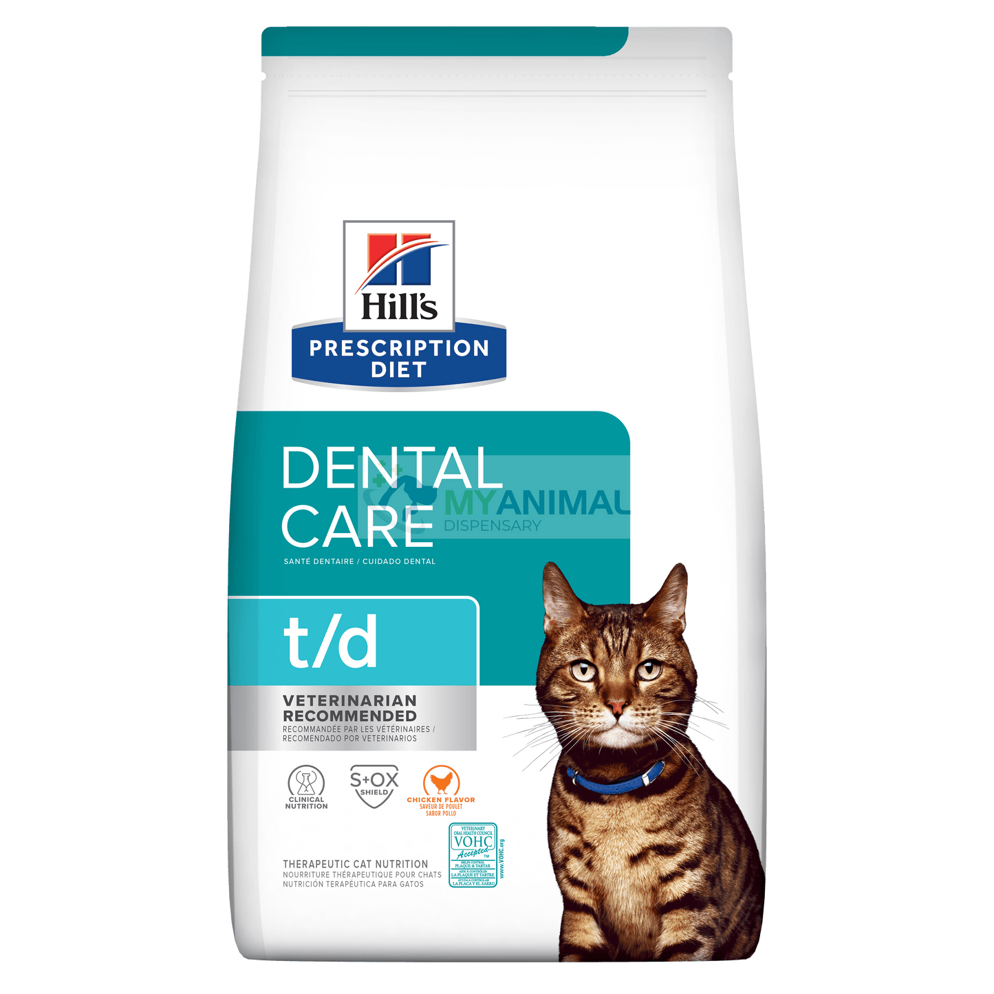 Hill's® Prescription Diet® t/d® Dental Health Feline Dry Cat Food