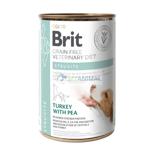 Brit Veterinary Diet Struvite Grain-Free Turkey & Pea Canine Stew