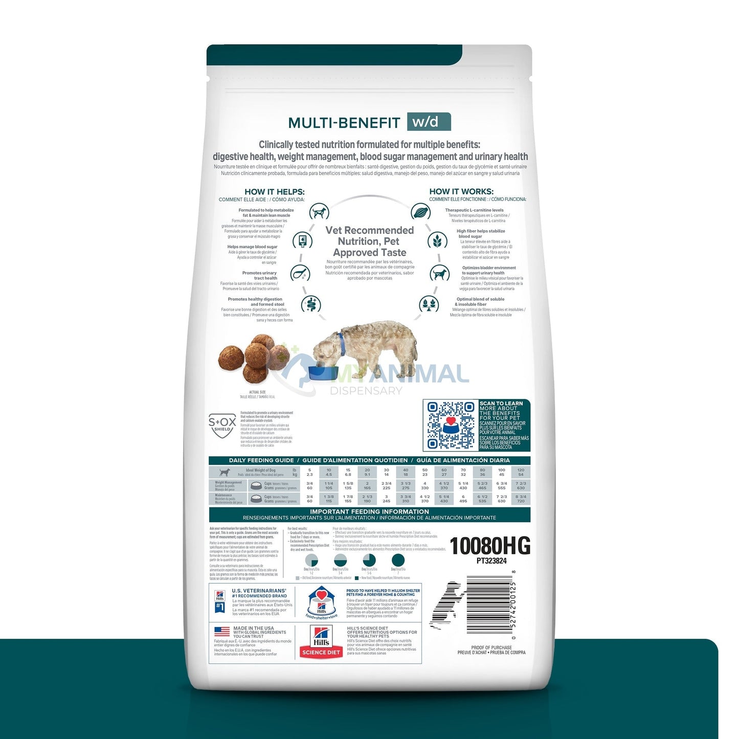 Hill's® Prescription Diet® w/d® Canine Multi Benefit Weight GI & Glucose Management