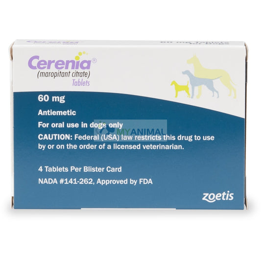 Zoetis Cerenia Anti Vomiting Tablet (60mg)