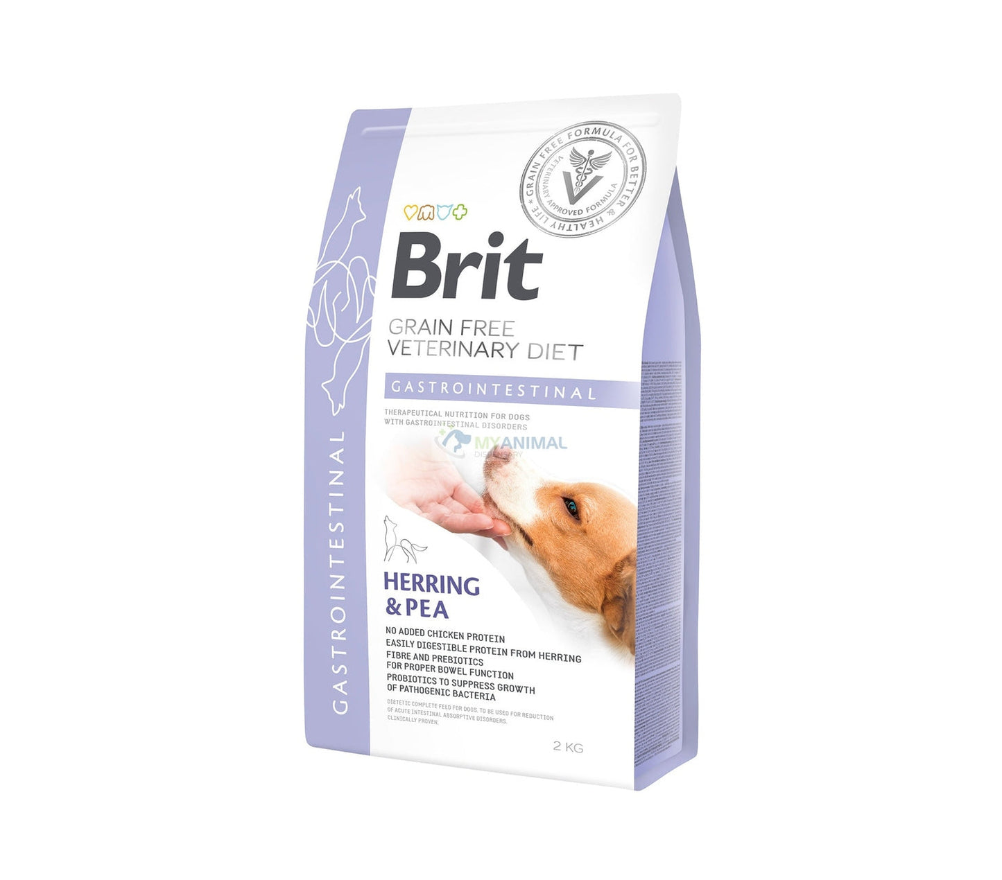 Brit Veterinary Diet Gastrointestinal Grain-Free Herring & Pea Canine Dry Food