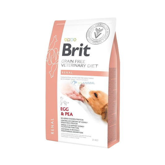 Brit Veterinary Diet Renal Grain-Free Egg & Pea Canine Dry Dog Food