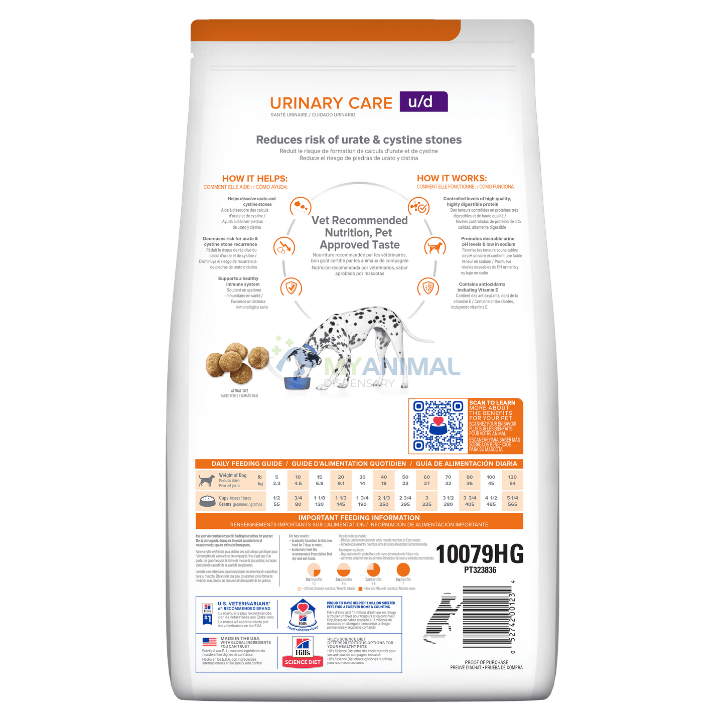 Hill's® Prescription Diet® u/d® Canine Urinary Care Non-Struvite