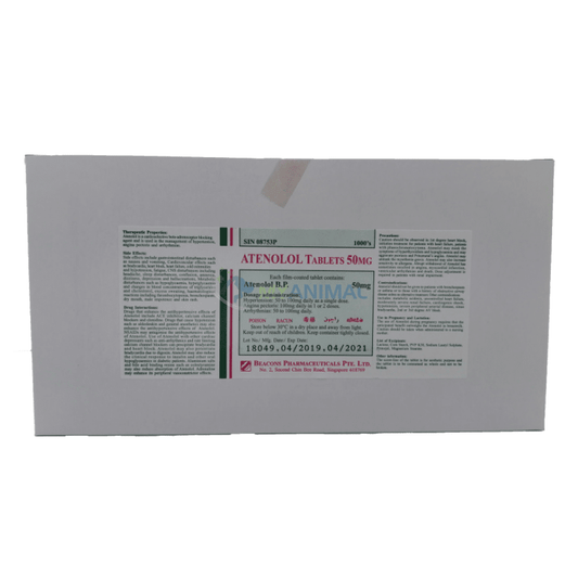 Atenolol 50mg Tablet