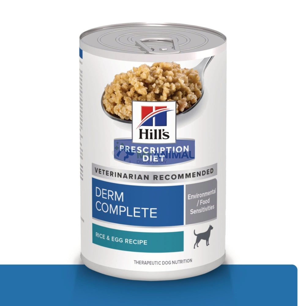 Hill's® Prescription Diet® Derm Complete Rice and Egg Formula Canine Canned