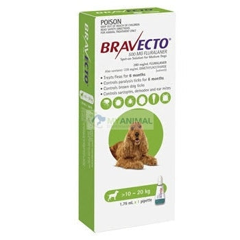 Bravecto Spot On Flea Prevention for Dogs