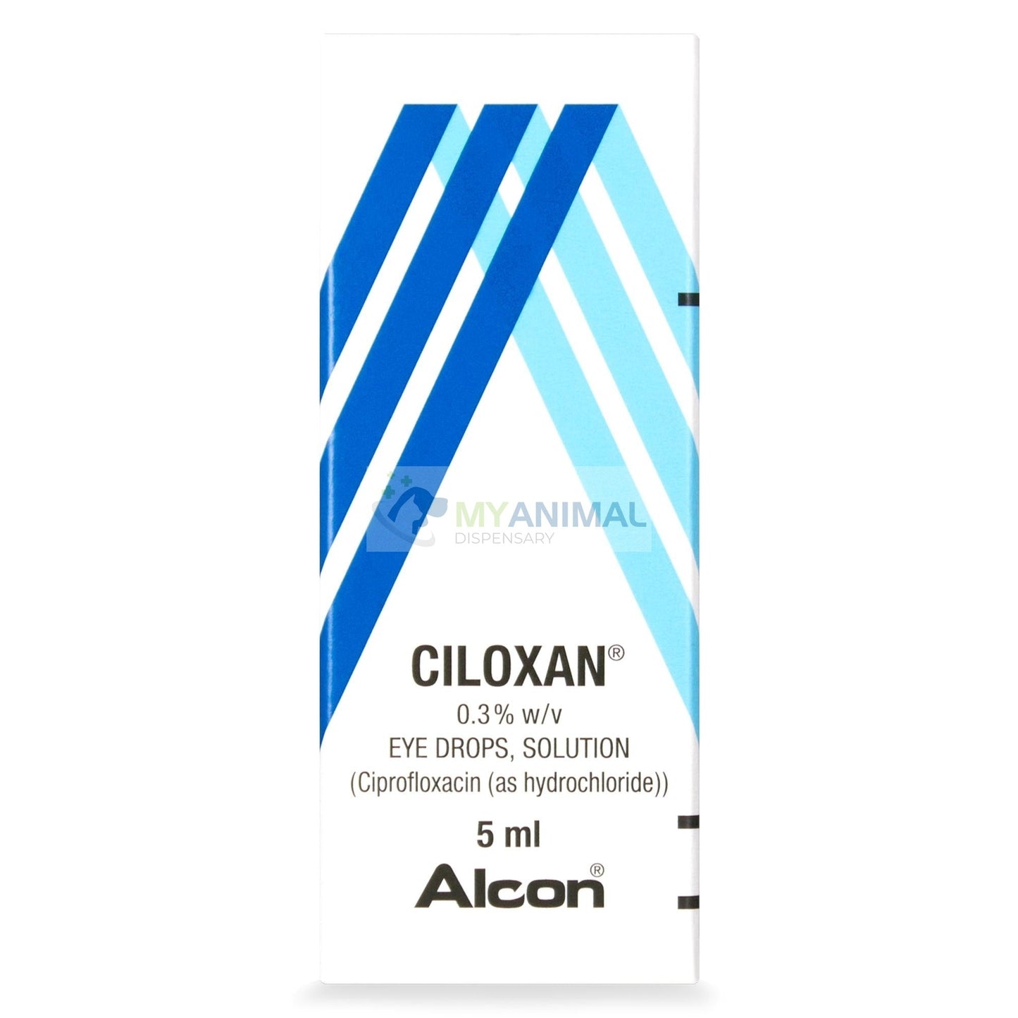 Ciloxan 0.3%  Ciprofloxacin Eye/Ear Drops 5mL