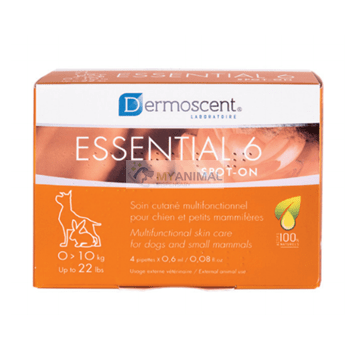 Dermoscent Essential 6® spot-on Skin Cutaneous Imbalances Solution for Dogs Cats