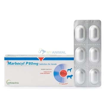 Marbocyl P Marbofloxacin 80mg Tablet