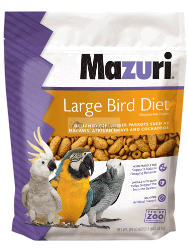 Mazuri® Large Bird Diet 3lb