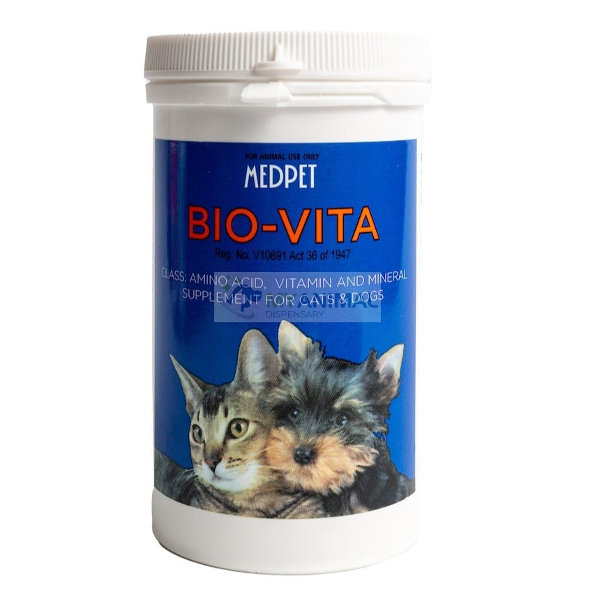 Bio-Vita Amino Acid Multivitamin and Mineral Supplement for Dogs & Cats 200g