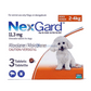 Nexgard Chewable Flavor Fleas Ticks Prevention for Small Dog (2-4Kg)