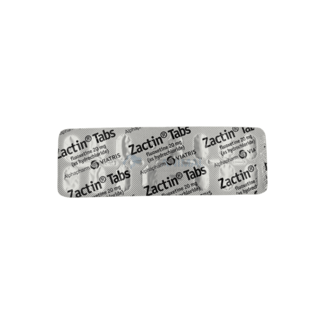 Mylan Zactin Fluoxetine 20mg Tablets