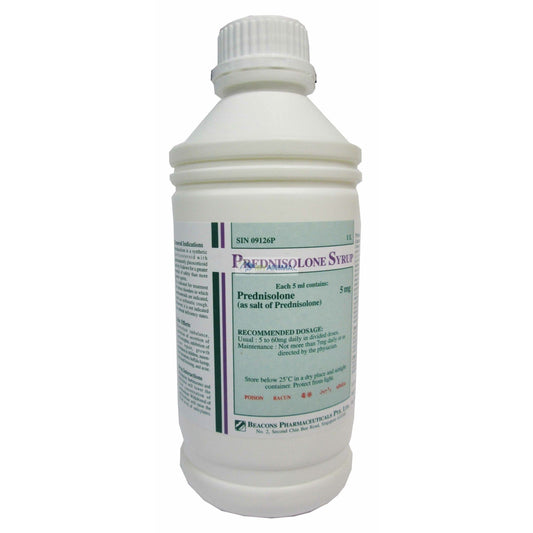 Prednisolone Syrup (5mg/5ml)