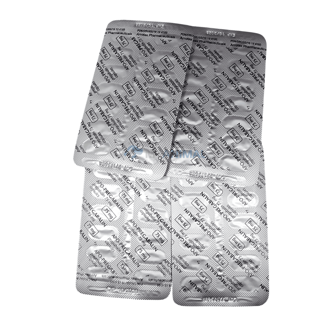APO Pregabalin 75mg Capsules