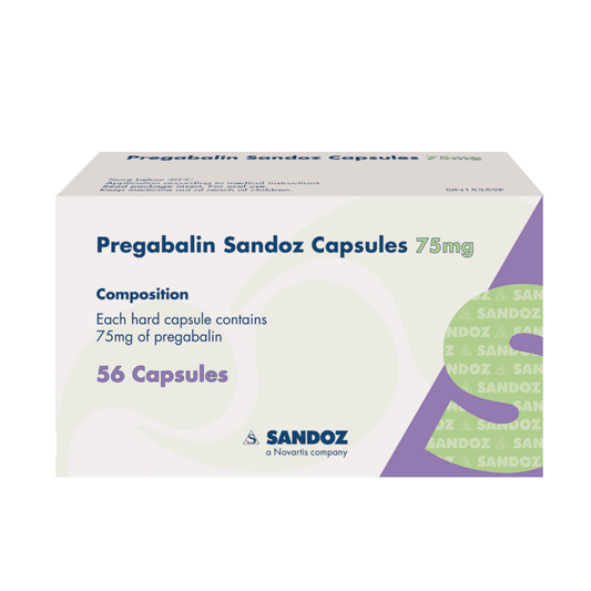 Pregabalin Sandoz® 75mg Capsules