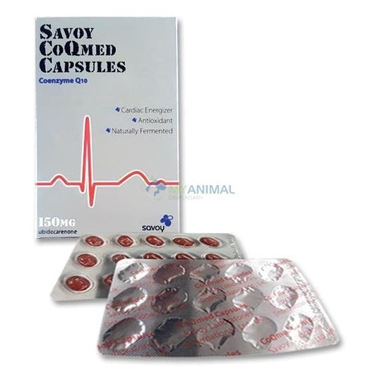 Savoy CoQmed Supplement Capsules For Dogs and Cats