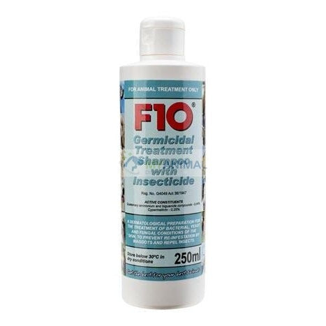 F10 Germicidal Treatment Shampoo with Insecticide 250mL