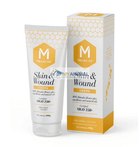 Manuka Vet Skin & Wound Creme 100g