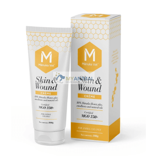 Manuka Vet Skin & Wound Creme 100g