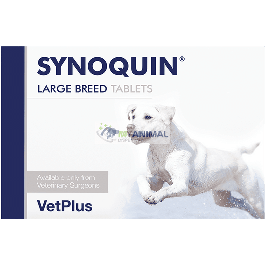 PROMO: VetPlus SYNOQUIN ® Joint Supplement 30 Tablets for Dogs >25kg