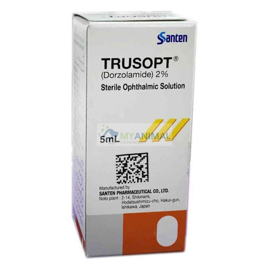 Trusopt 2% Ophthalmic Solution 5ml (Dorzolamide Hydrochloride)