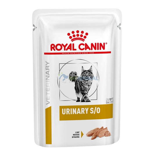 Royal Canin® Veterinary Diet Urinary S/O Chicken Loaf in Gravy Pouches Feline Wet Food
