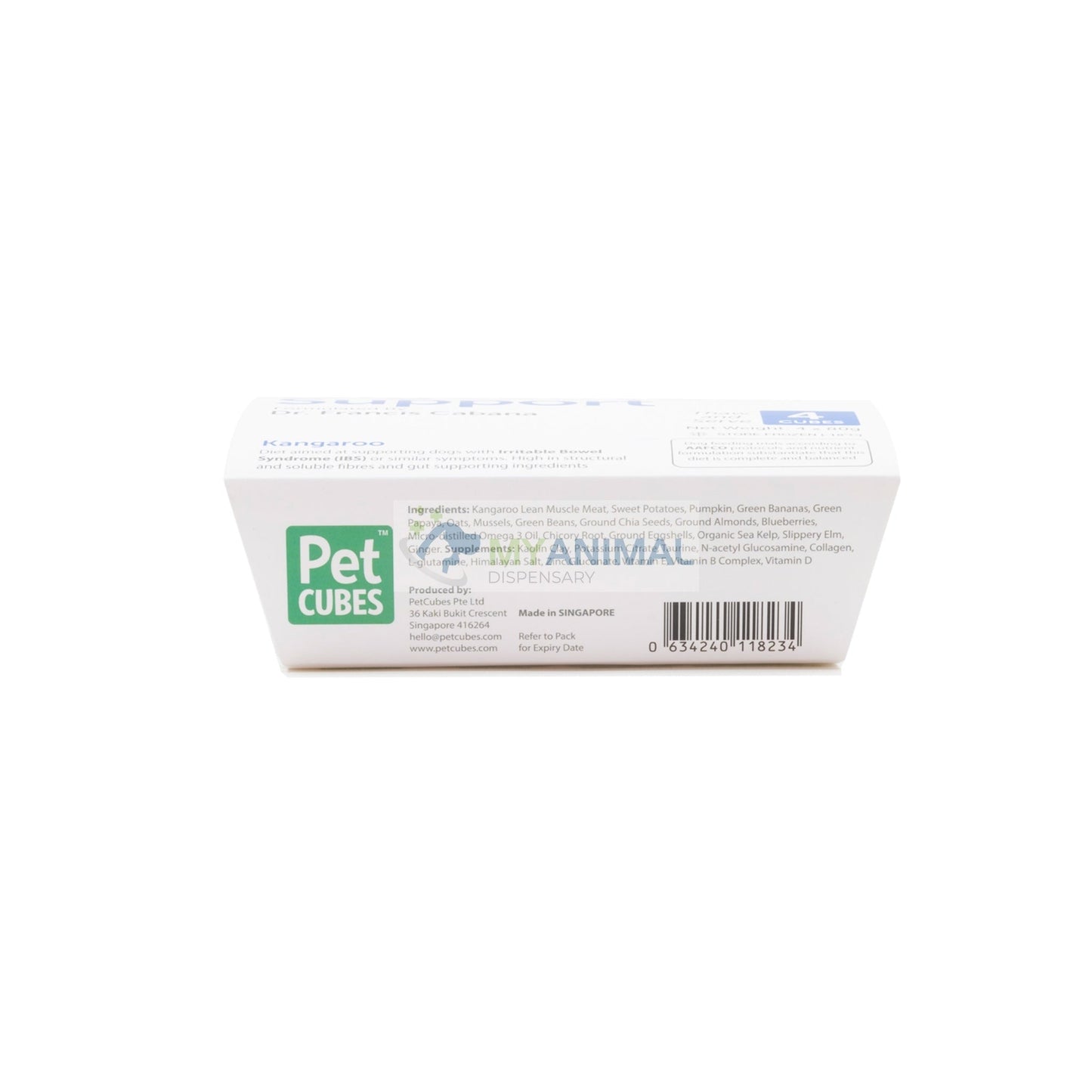 PETCUBES Veterinary Support Range - Digestive Support Diet 320g