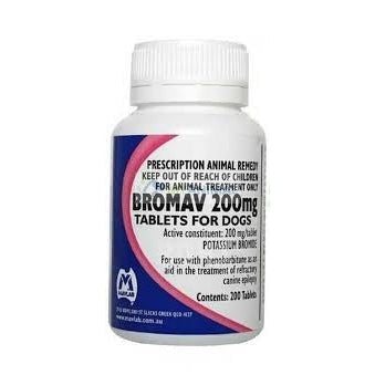 Mavlab Bromav Seizure Control Tablets for Dogs (200mg)