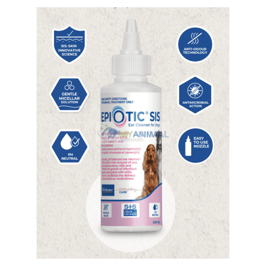 Virbac Epiotic® SIS Ear Cleanser for Dogs