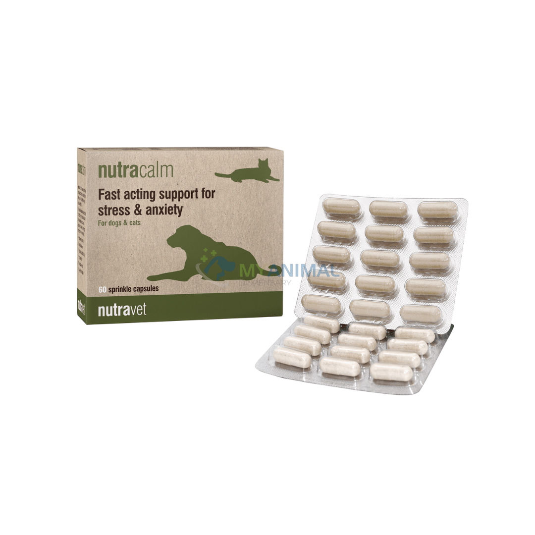 Nutravet Nutracalm Calming Supplements for Dogs, Cats & Small Animals