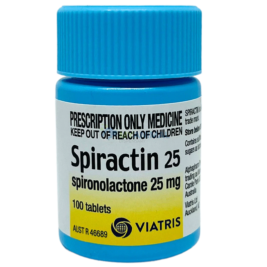 Spiractin Spironolactone 25mg Tablets