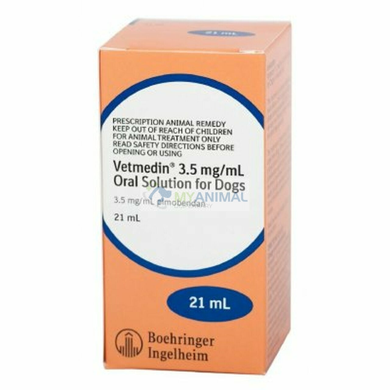 Boerhingger Ingelheim Vetmedin Cardiovasular Syrup for Dogs 3.5mg (21mL or 42mL)