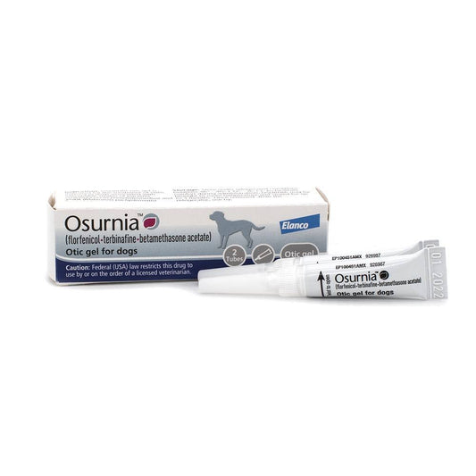 Osurnia Antibacterial Ear Gel for Dogs Cats 1.2g