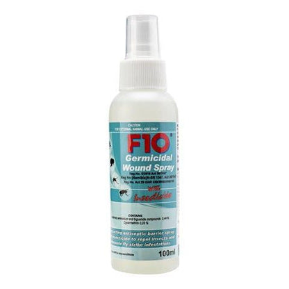 F10 Germicidal Wound Spray with Insecticide