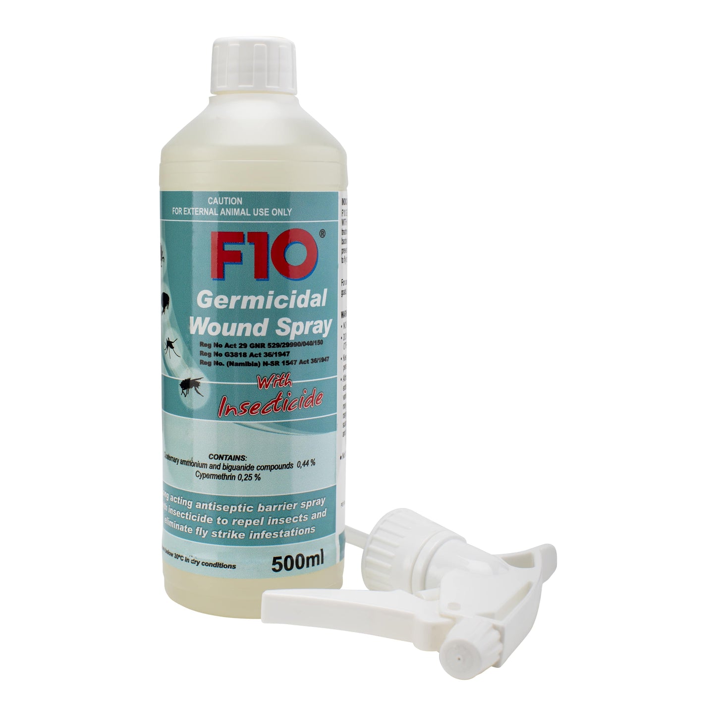 F10 Germicidal Wound Spray with Insecticide